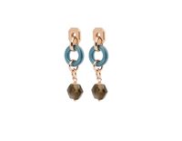 Boucles d'oreilles Rosso Prezioso Femme Mon Amour in Argent Labradorite 925 Ct 23533NV-BO - 23533NV-BO